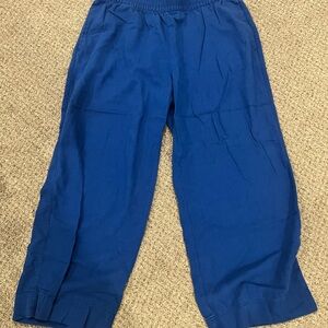 Women’s linen Blue Pants